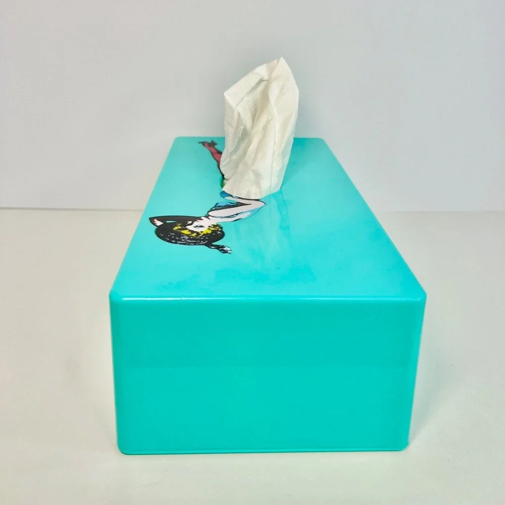 Spextrum Flying Skirt Tissue Box Cover 
